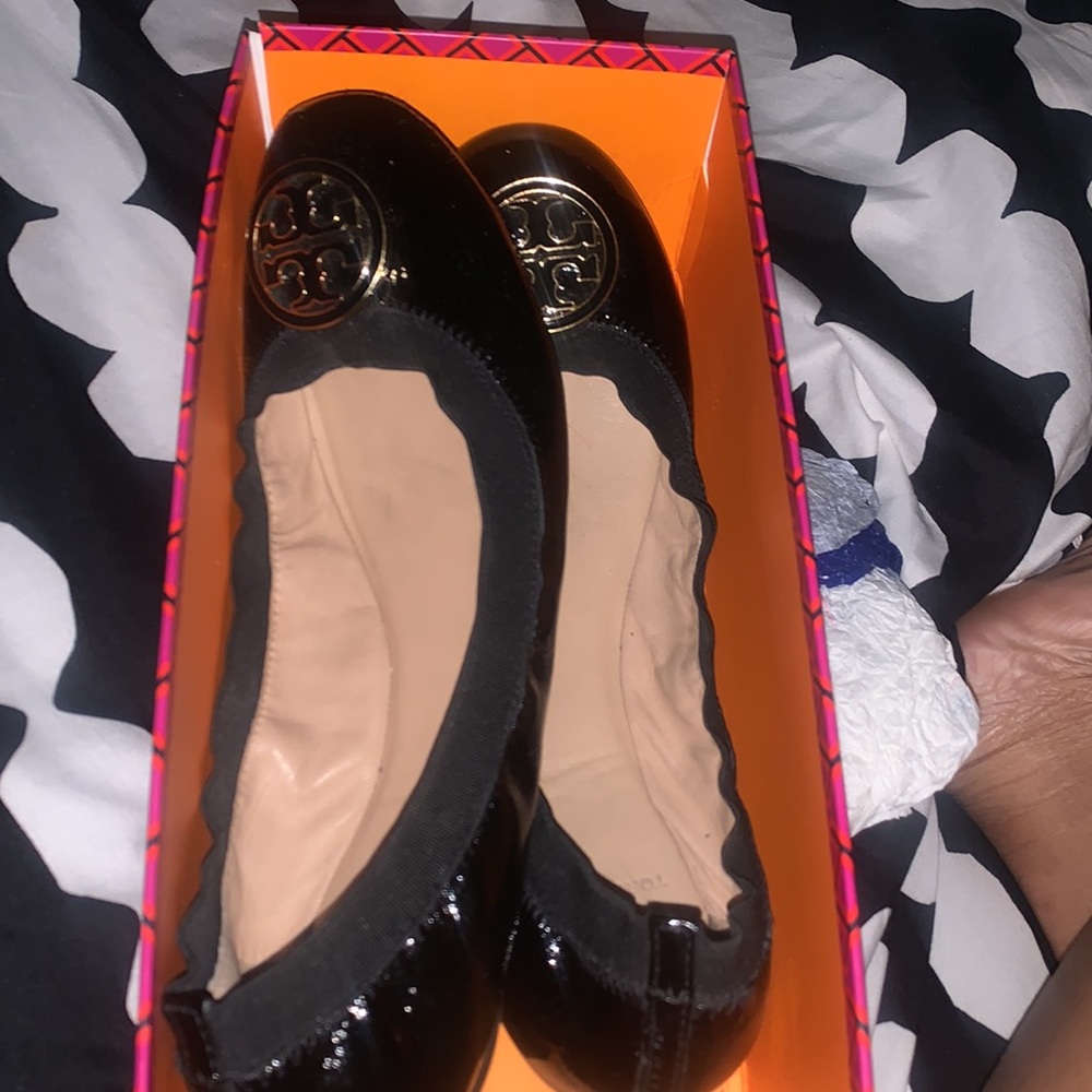 Tory Burch Leather Flats